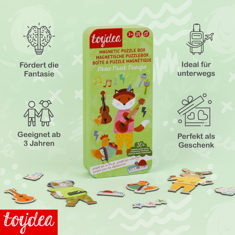 Magnetspiel Puzzle Box - Künstler - toydea.de