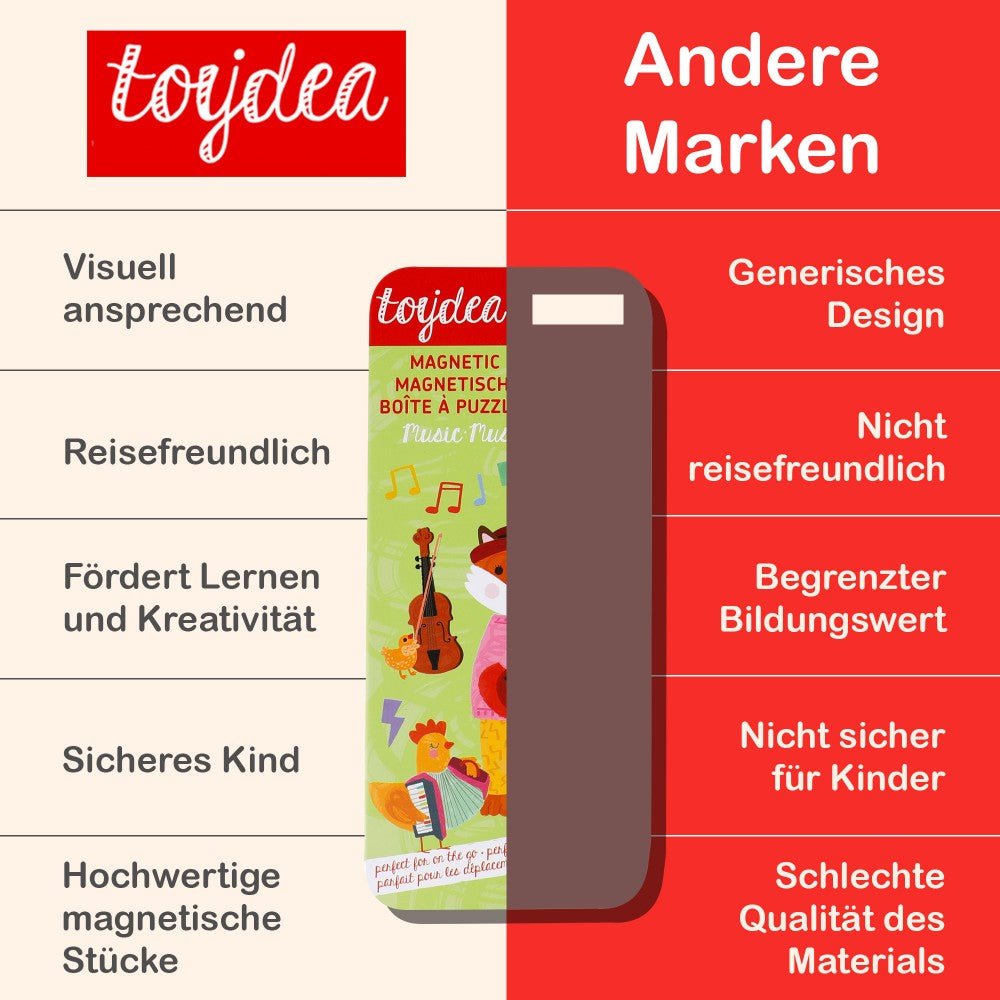 Magnetspiel Puzzle Box - Künstler - toydea.de