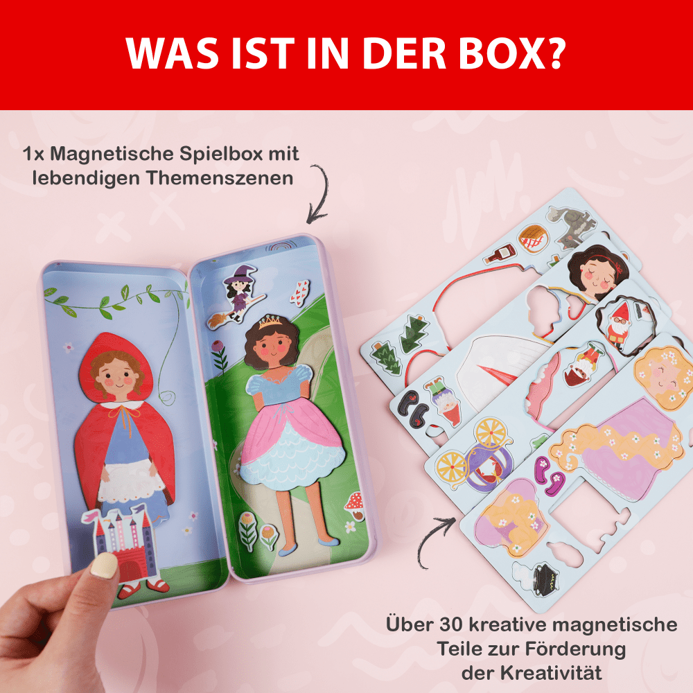 Magnetspiel Puzzle Box - Märchen - toydea.de