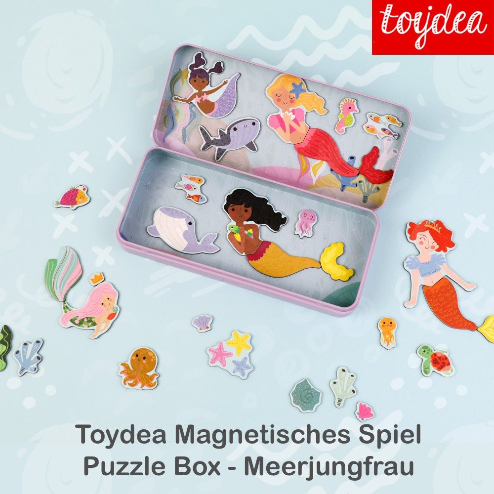 Magnetspiel Puzzle Box - Meerjungfrau - toydea.de