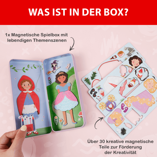 Magnetspiel Puzzle Box - Märchen - toydea.de